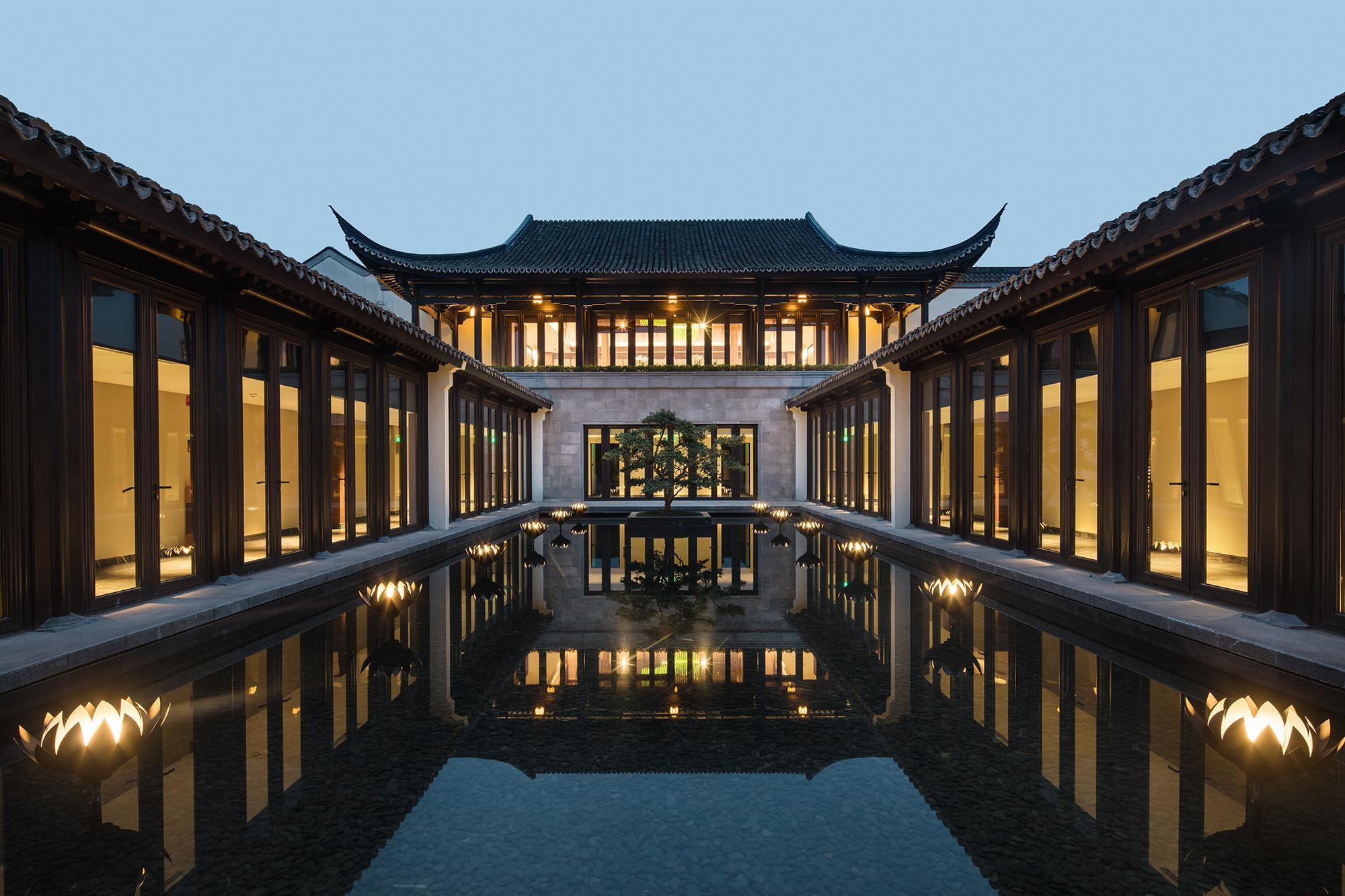 Hotel Banyan Tree Anji Huzhou Esterno foto