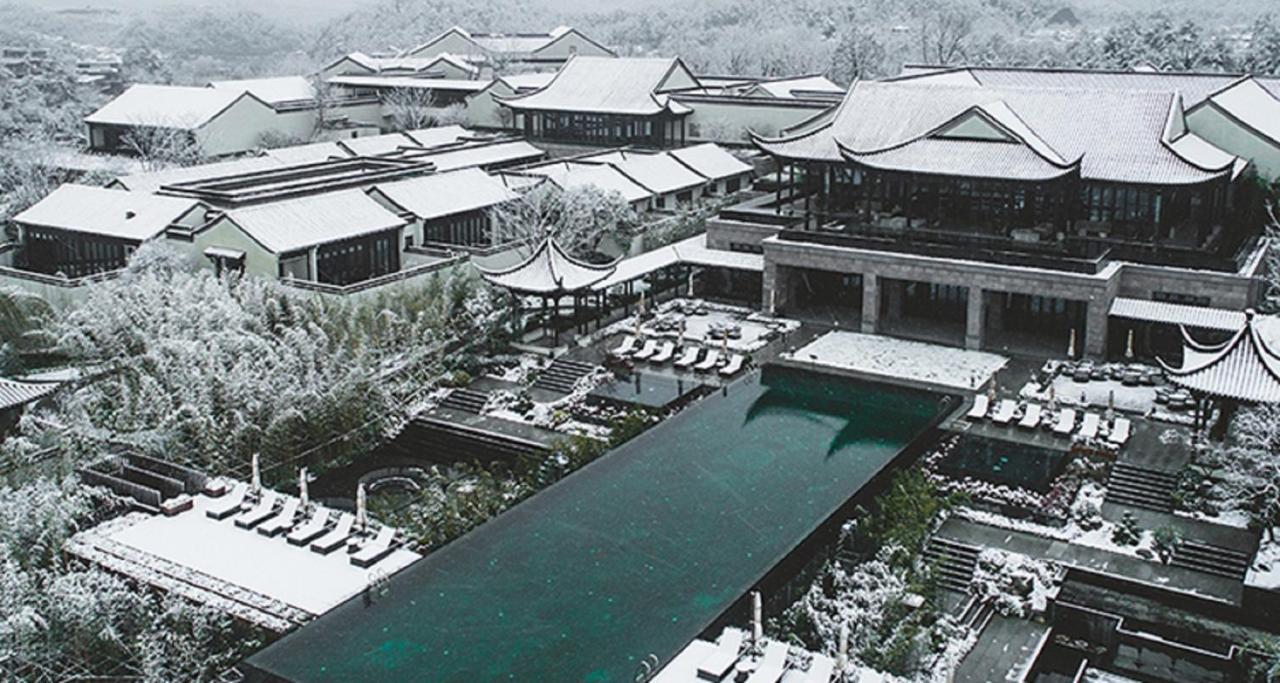 Hotel Banyan Tree Anji Huzhou Esterno foto